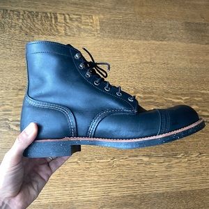 RED WING IRON RANGER IN BLACK